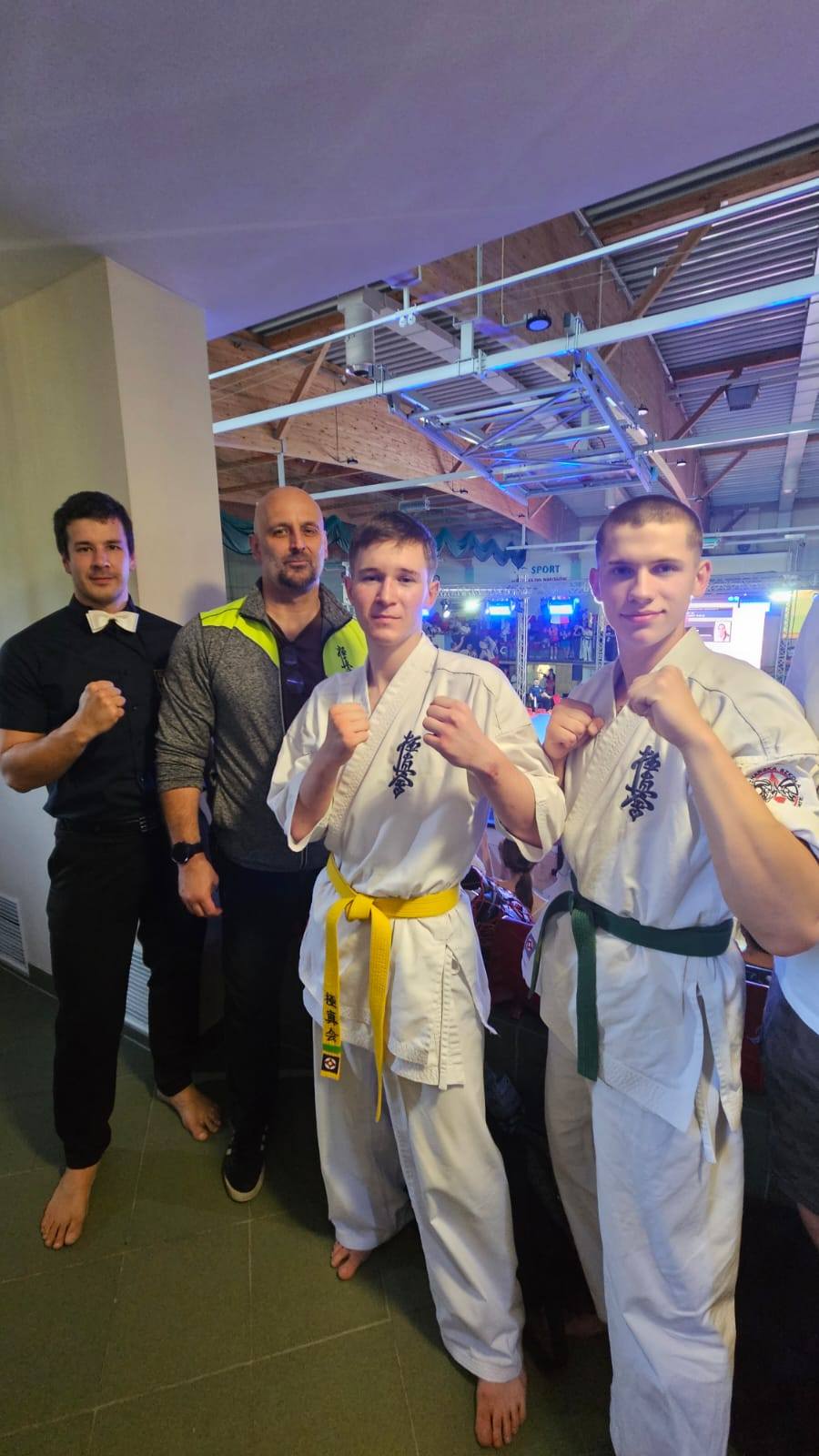 Karatecy z Poznańskiej Szkoły Kyokushin Karate na Turnieju Kwalifikacyjnym do Mistrzostw Europy J16