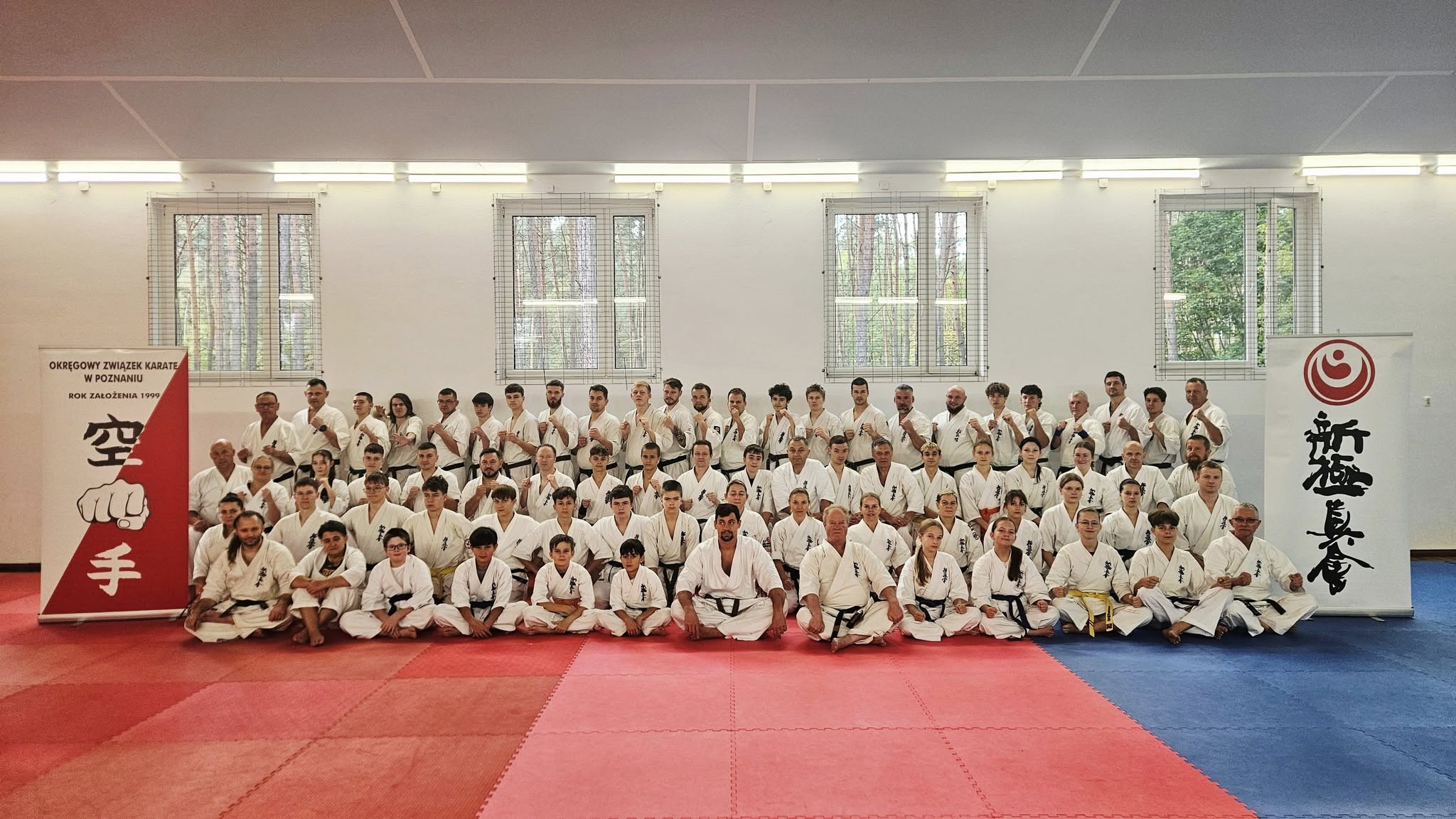 Karatecy na IV seminarium szkoleniowym Okręgowego Związku Karate w Poznaniu, Burzenin 2025
